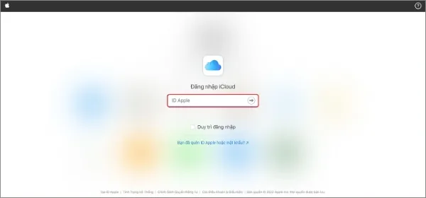 Xuất danh bạ từ iCloud