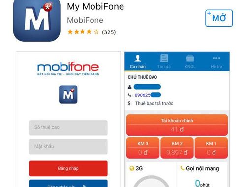 My MobiFone – ứng dụng mới nhất dành cho thuê bao MobiFone