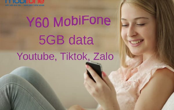 Hướng dẫn đăng ký gói cước Y60 Mobifone data thoải mái lướt Tiktok