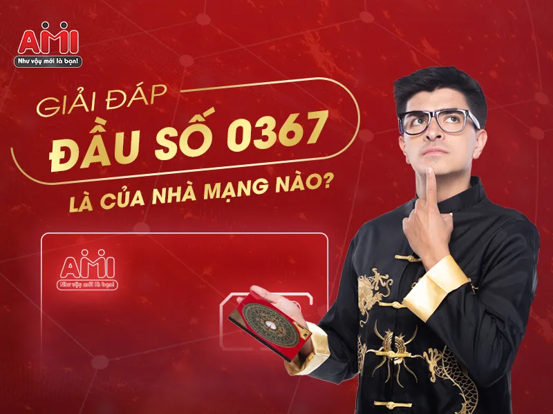 alt text: Hình ảnh sim điện thoại với đầu số 0367