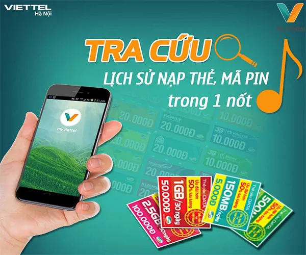 alt Tra cứu trạng thái thẻ cào trên My Viettel