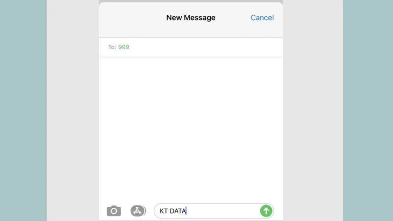 Soạn tin nhắn kiểm tra dung lượng data 4G MobiFone