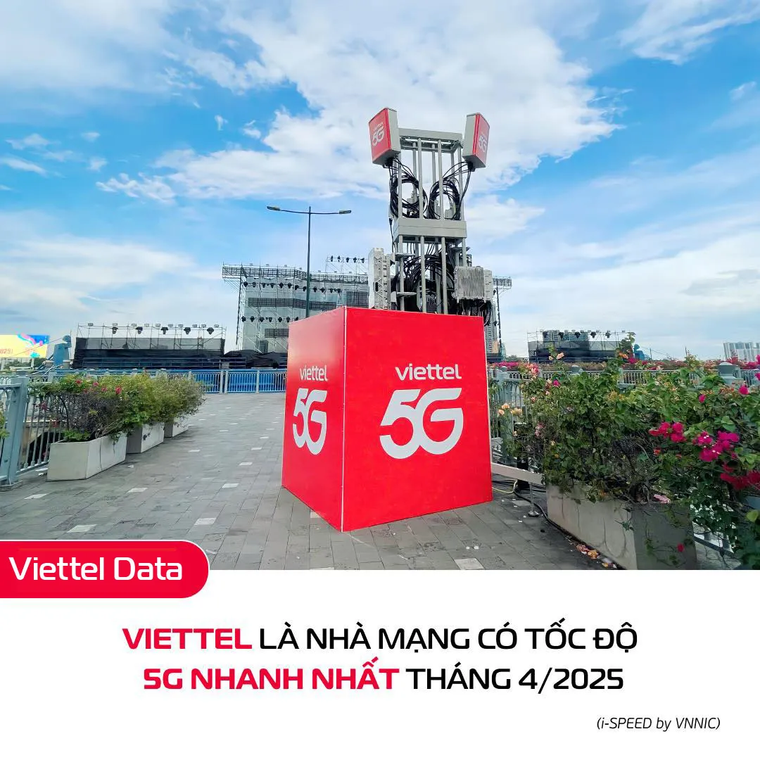 So sánh tốc độ mạng 5G và 4G của Viettel